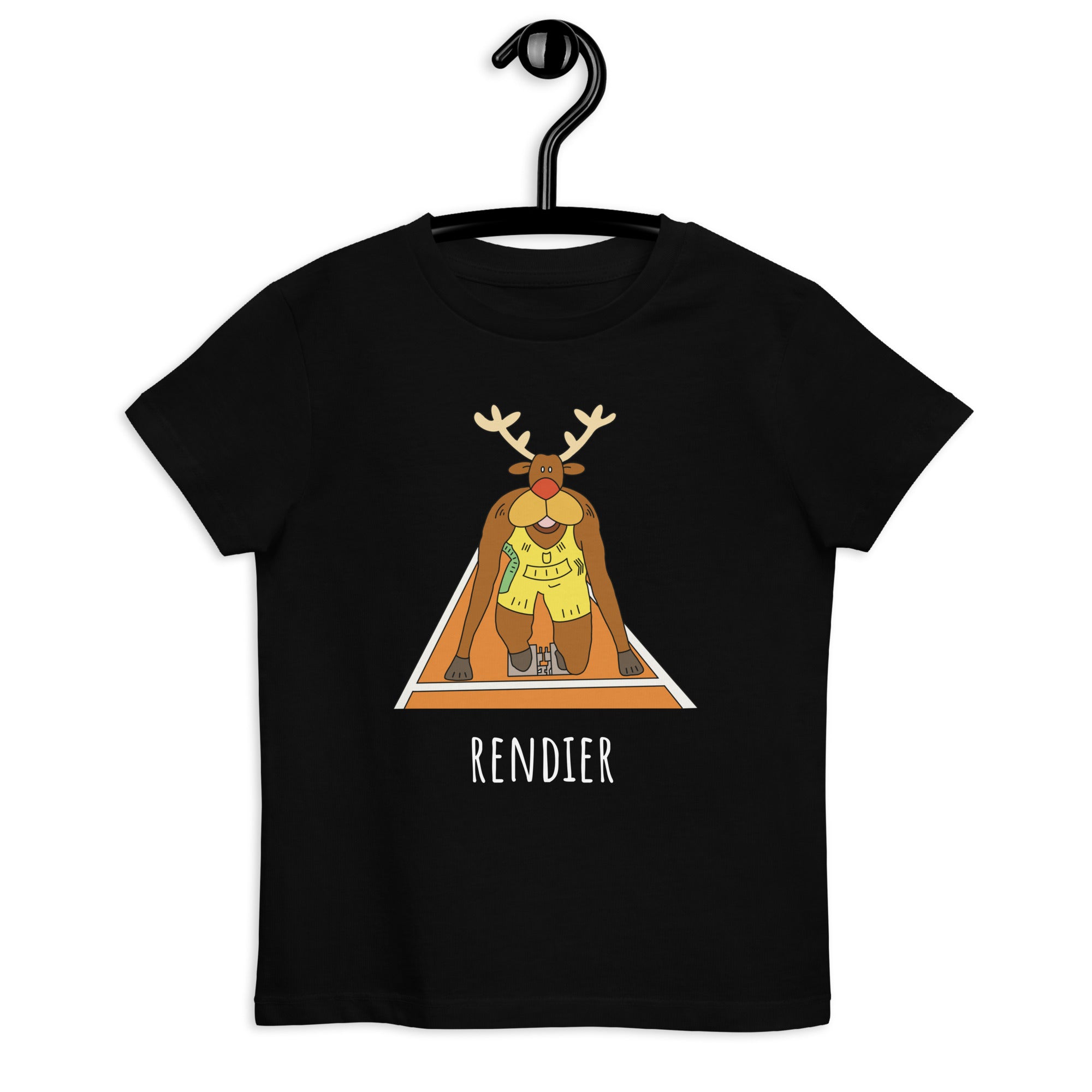 Rendier Donker Kids T-Shirt