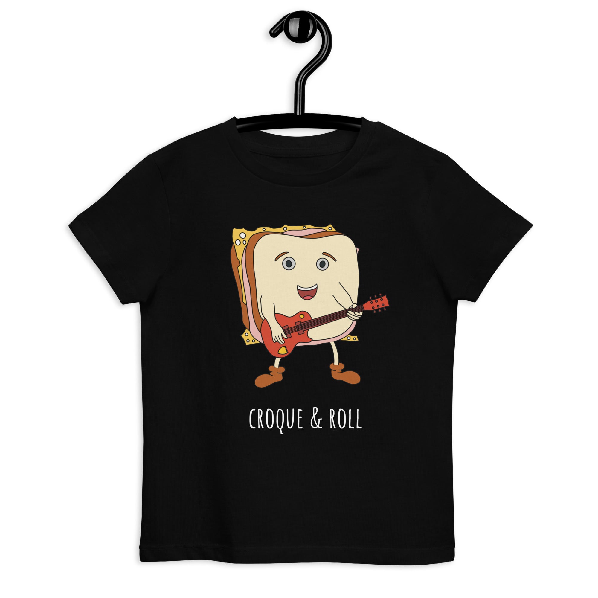 Croque & Roll Donker Kids T-Shirt