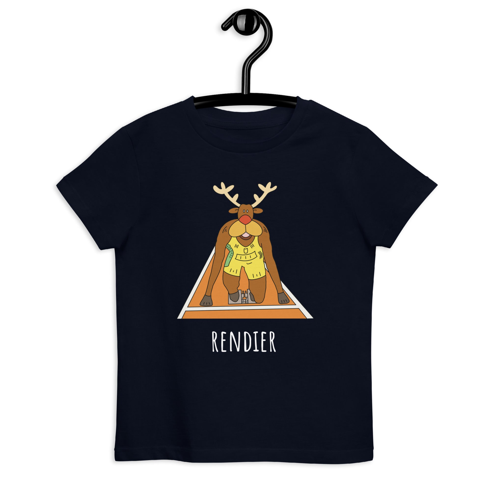 Rendier Donker Kids T-Shirt