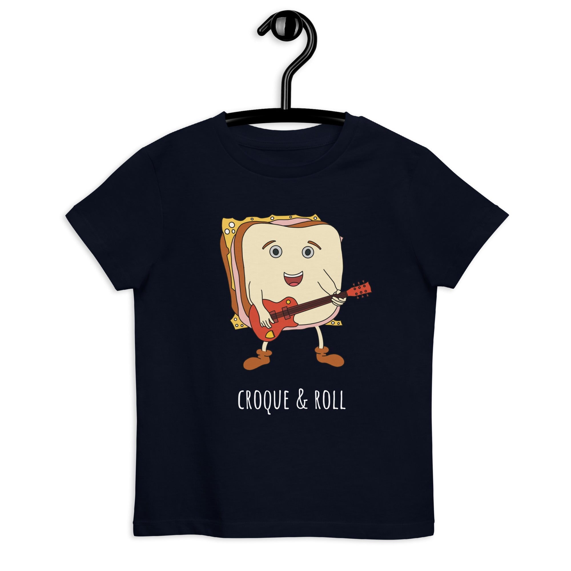 Croque & Roll Donker Kids T-Shirt