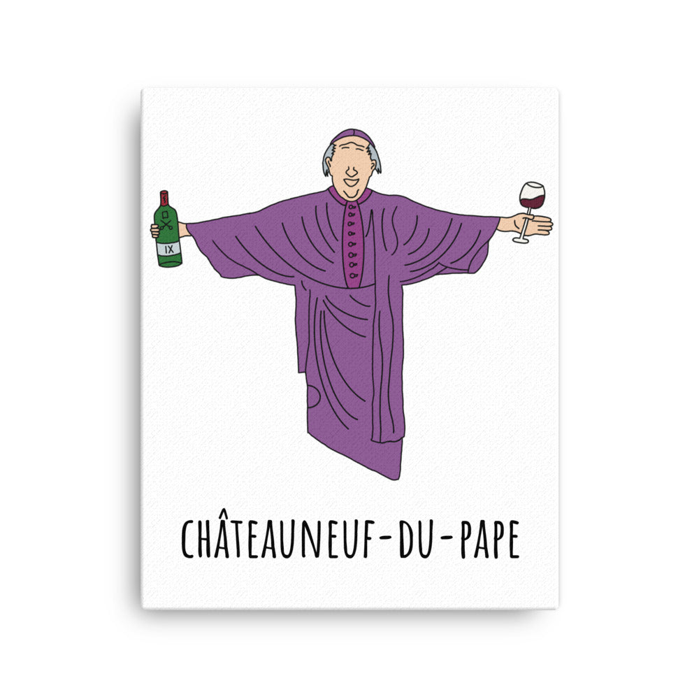 Châteauneuf-du-Pape Dun Canvas