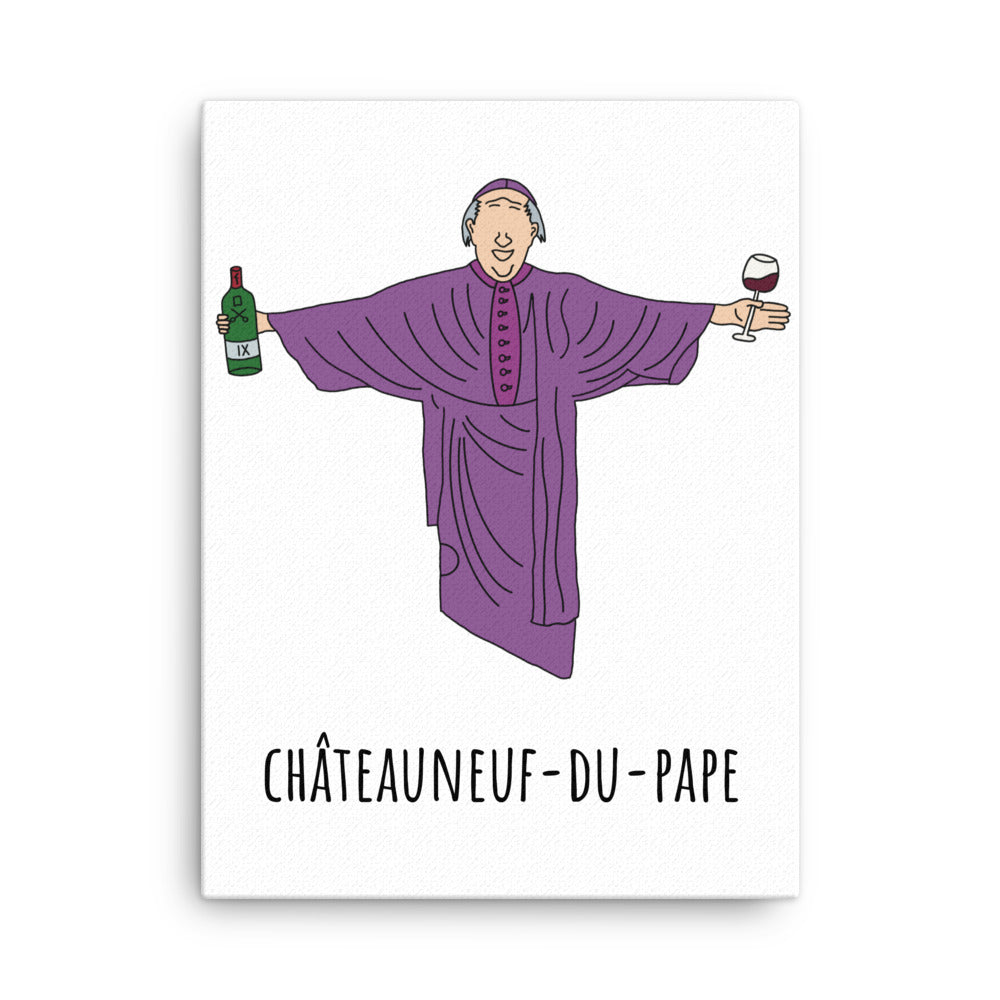Châteauneuf-du-Pape Dun Canvas