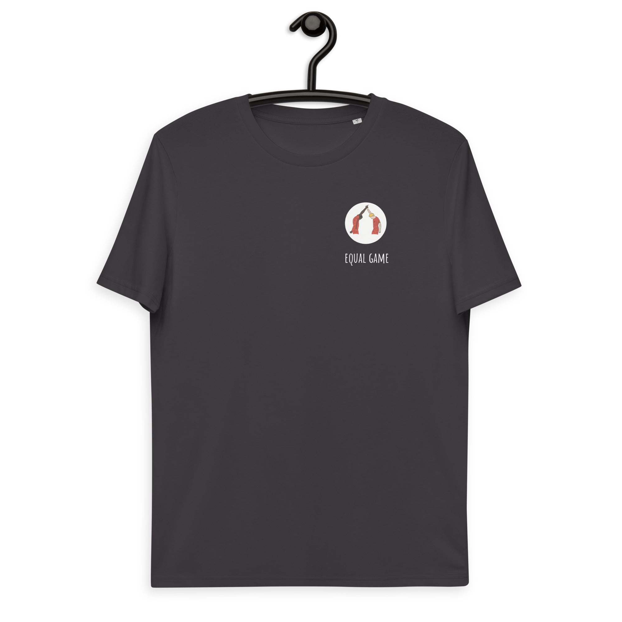 Equal Game Donker Unisex T-shirt