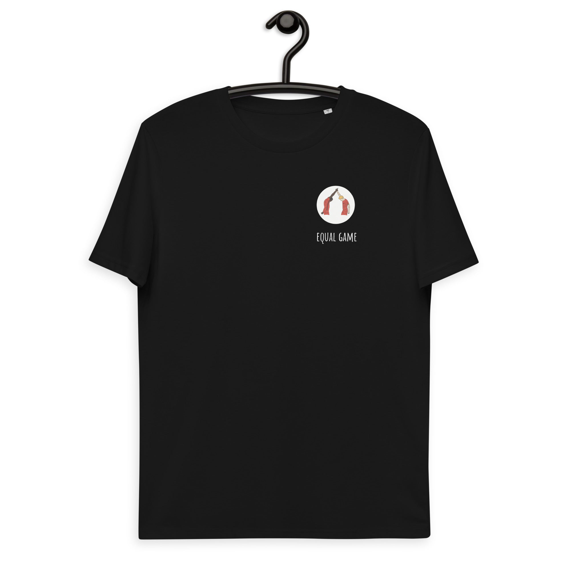 Equal Game Donker Unisex T-shirt