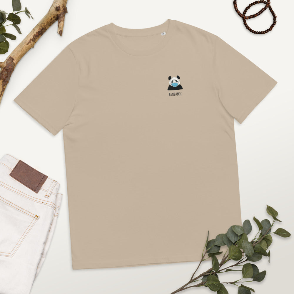 Pandamic Minimalistisch Unisex T-Shirt