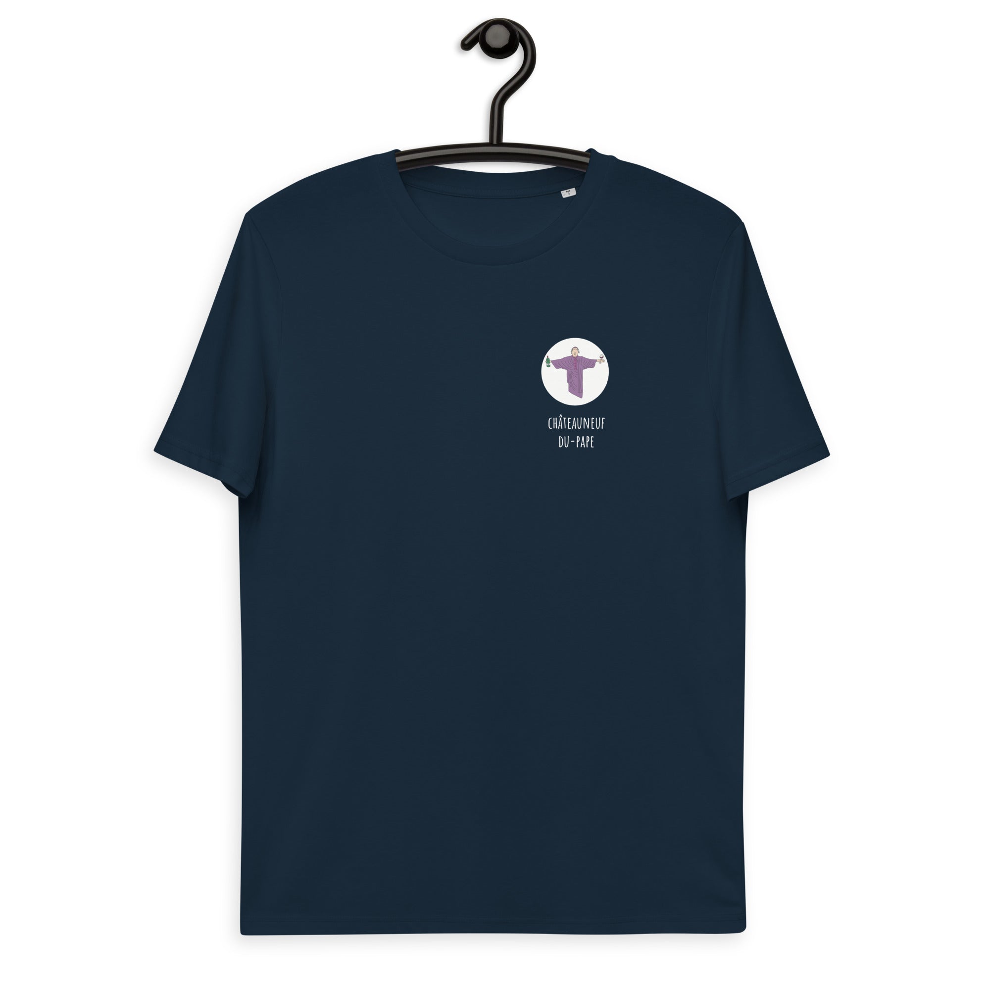 Châteauneuf-du-Pape Donker Unisex T-Shirt