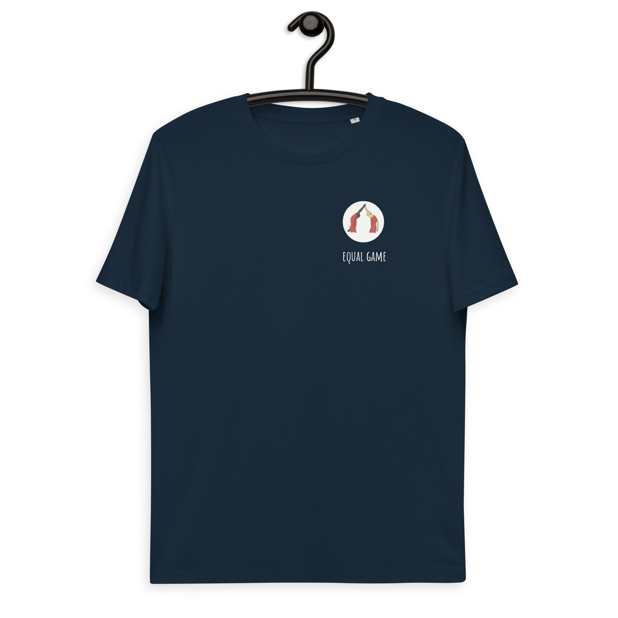 Equal Game Donker Unisex T-shirt
