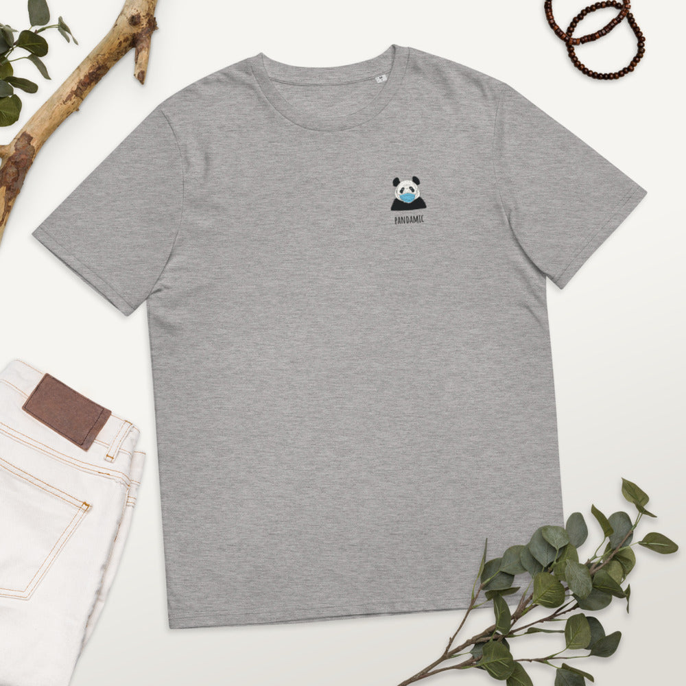 Pandamic Minimalistisch Unisex T-Shirt
