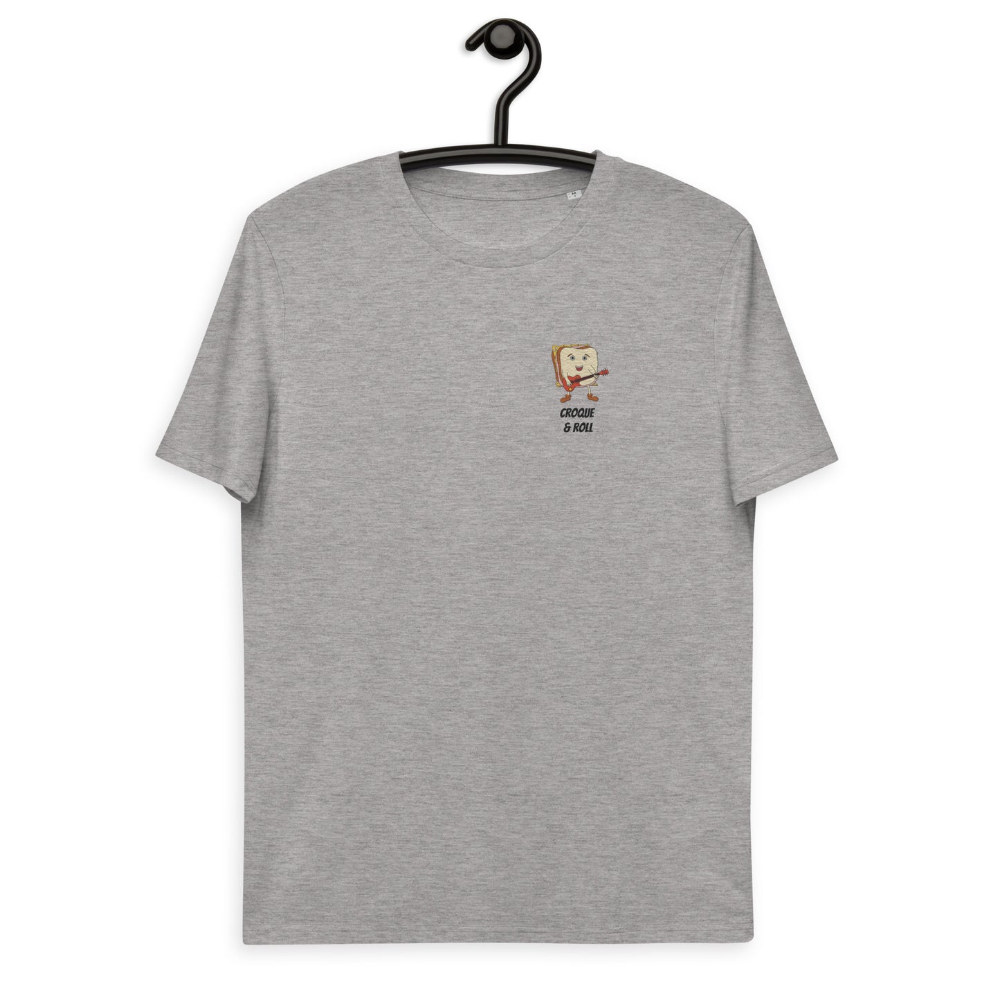 Croque and Roll Embroidered Unisex T-Shirt