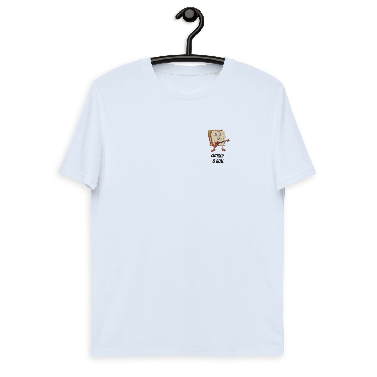 Croque and Roll Embroidered Unisex T-Shirt