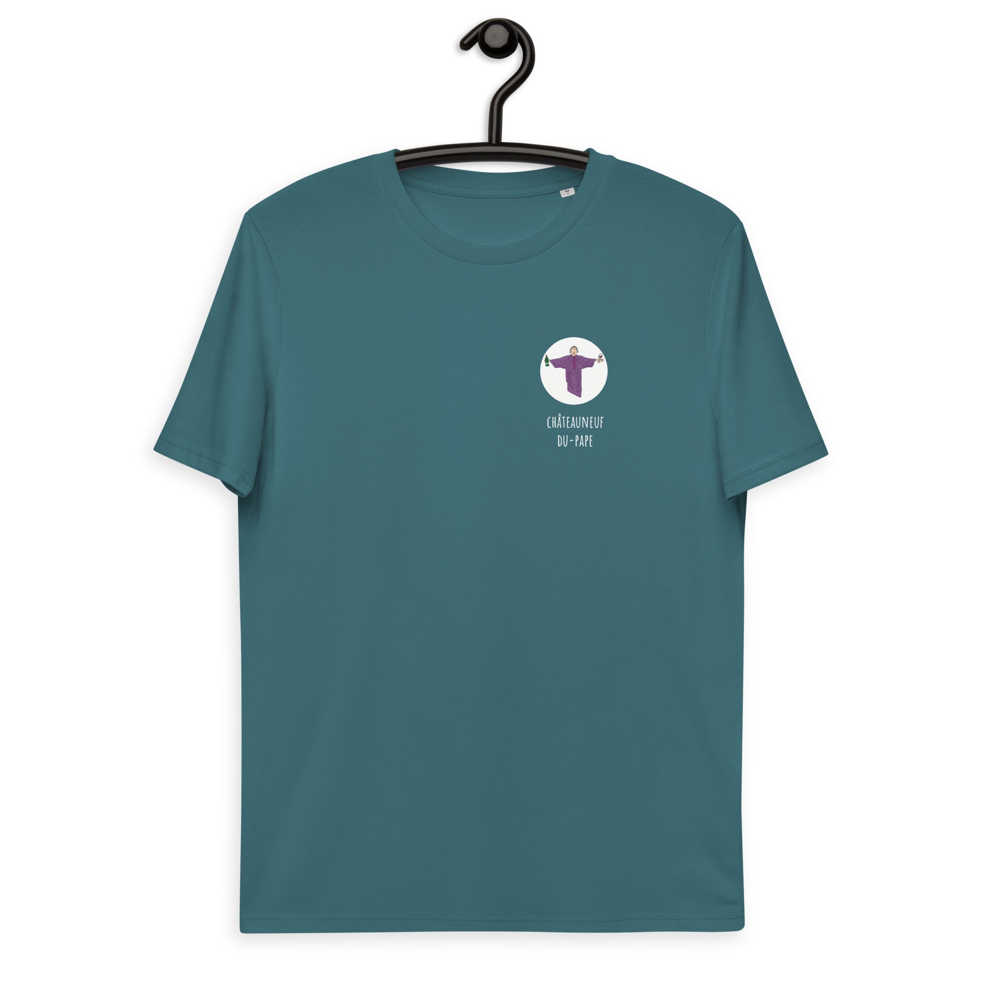 Châteauneuf-du-Pape Donker Unisex T-Shirt