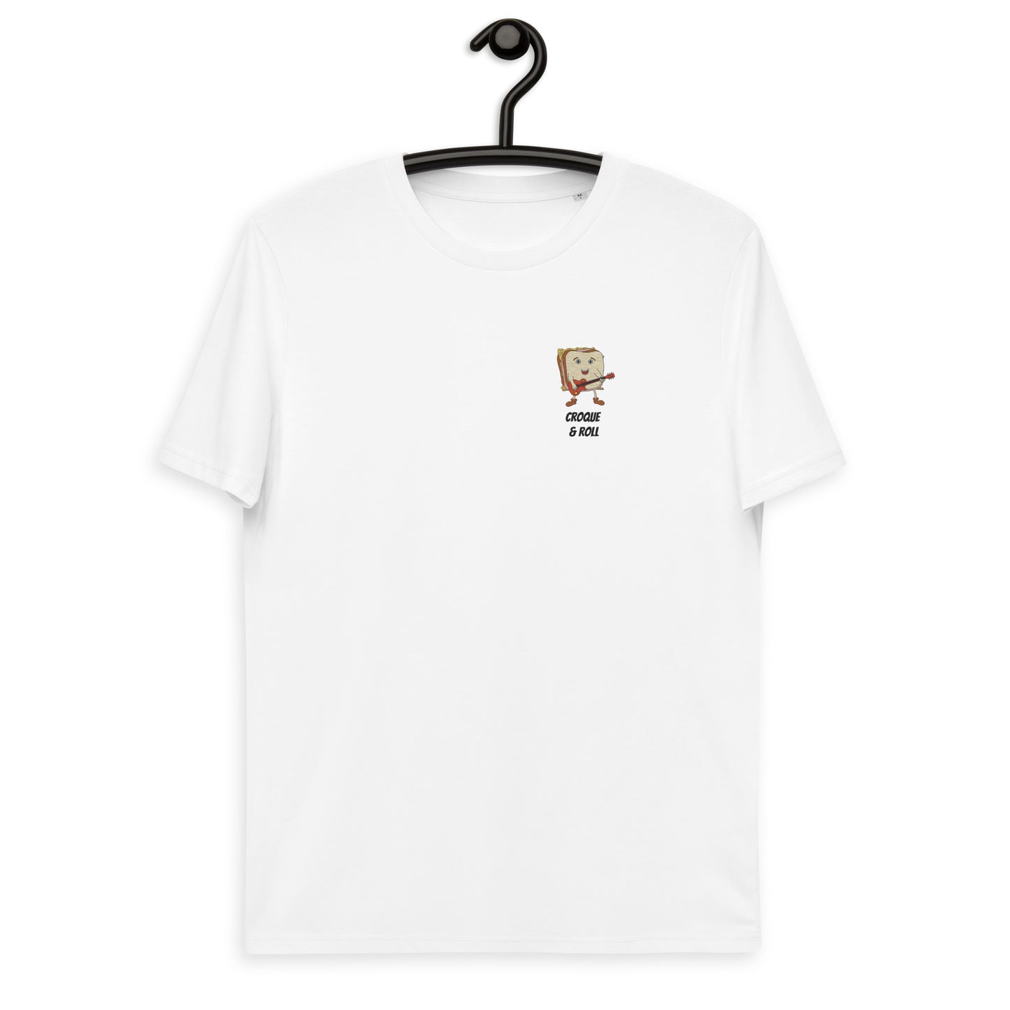 Croque and Roll Embroidered Unisex T-Shirt