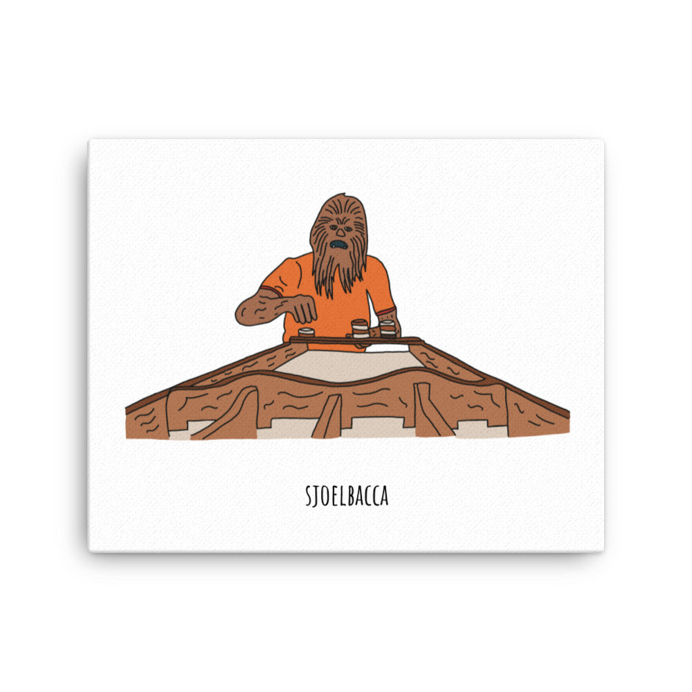 Sjoelbacca Canvas