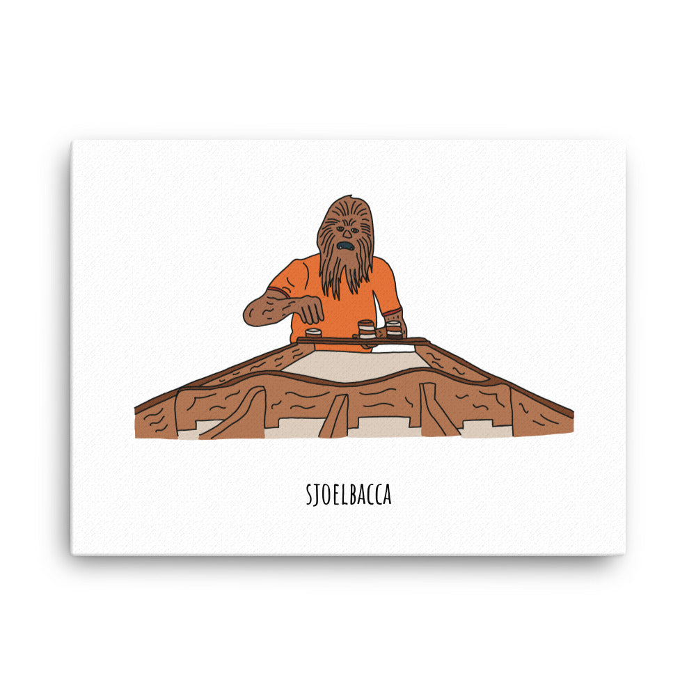 Sjoelbacca Canvas